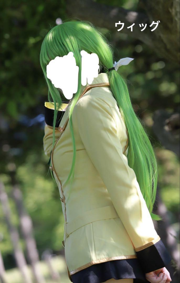コードギアス　アッシュフォード学園　女子制服 コスプレ衣装 C.C. ウィッグ付 アッシュフォード学園 女子制服ジャケットセット [コードギアス