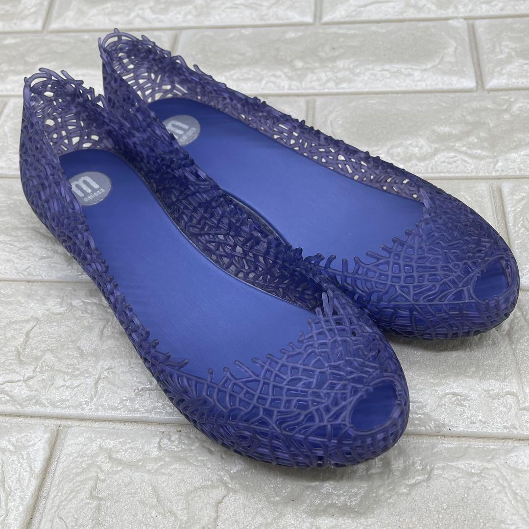 メリッサ Melissa スワロフスキー レインパンプス 美品 メリッサ Melissa スワロフスキー レインパンプス 美品