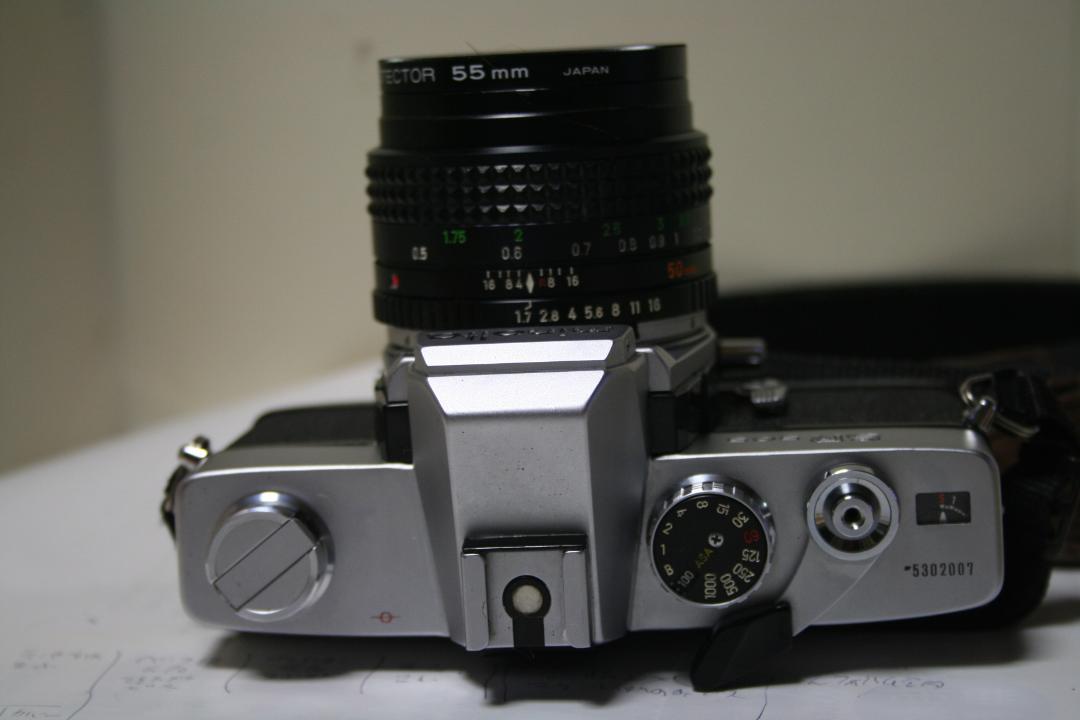 【動作確認済】ミノルタＳＲ５０５+MCロッコールPF50㎜f1.7（M20）