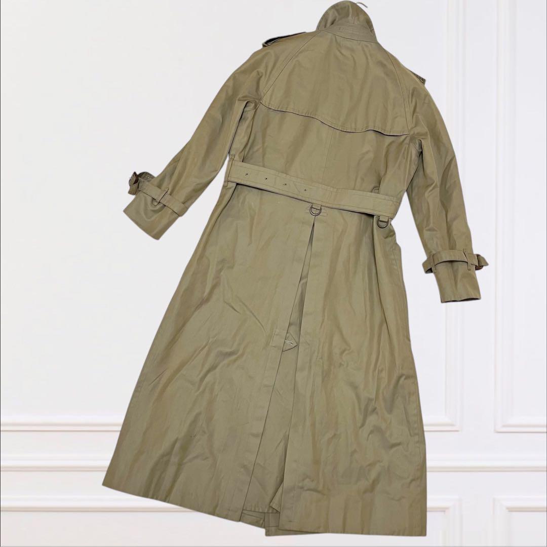 希少❣️Burberryバーバリー トレンチコート ダブル ノバチェック カーキ