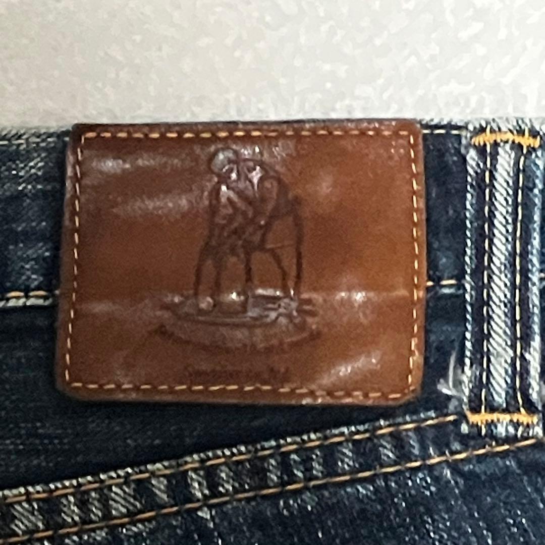 syoaiya デニム 30 インディゴ 刺繍 JAPAN BLUE JEANS