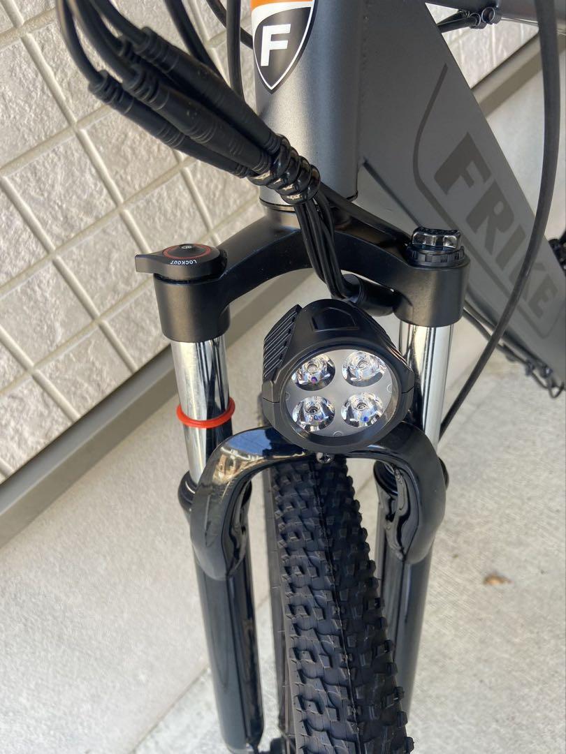26インチ　電動アシスト自転車・バッテリー内蔵・21段変速・