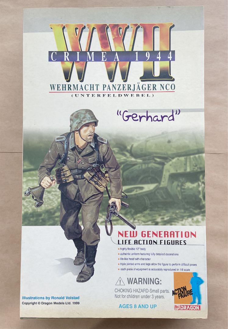 ドラゴン　ドイツ軍　1/6　ミリタリー　アクションフィギュア ドラゴンアクションフィギュア1/6ドイツ兵クリミア1944年