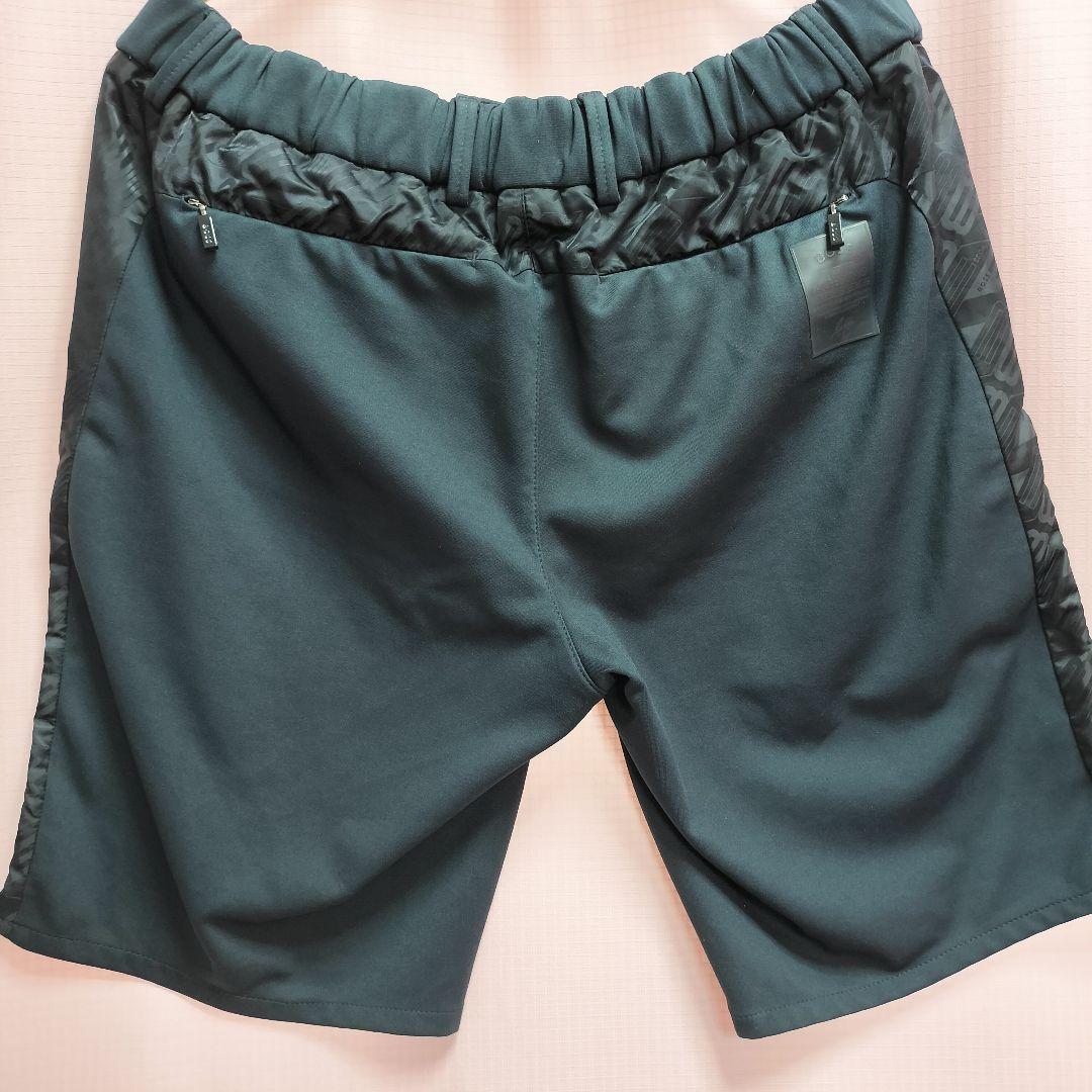 おすすめプライズ｜株式会社タイトー BXNG AJ × BOSS 美品 ダブルネームハーフパンツ ネイビー 短パン パンツ