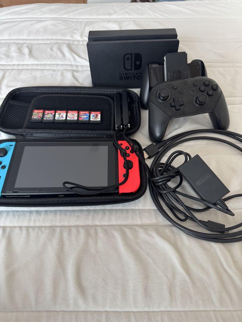 Switch＋ソフト6個＋純正Proコン