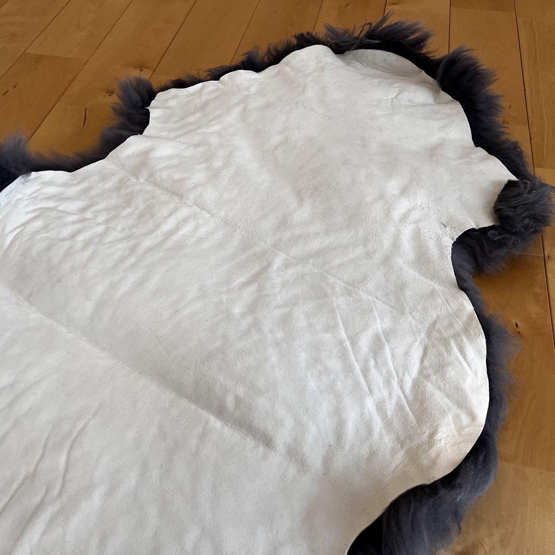 【AS2OVチェアにシンデレラ】天然ムートンラグ　50cm×120cm