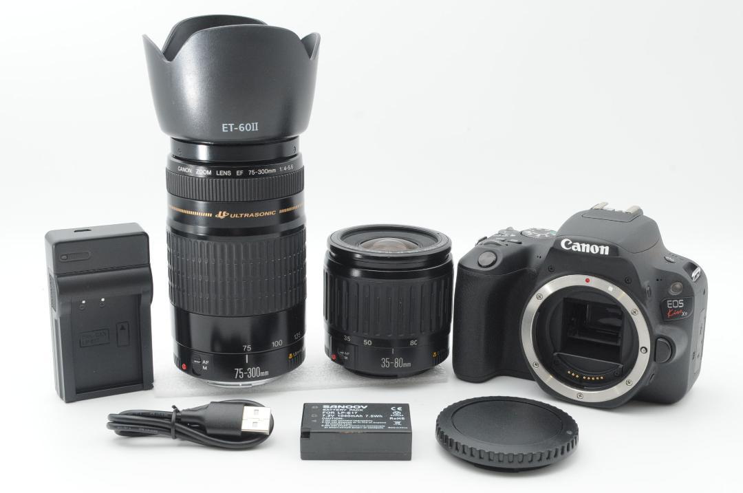 ★美品③★ Canon EOS Kiss x9 ダブルレンズセット