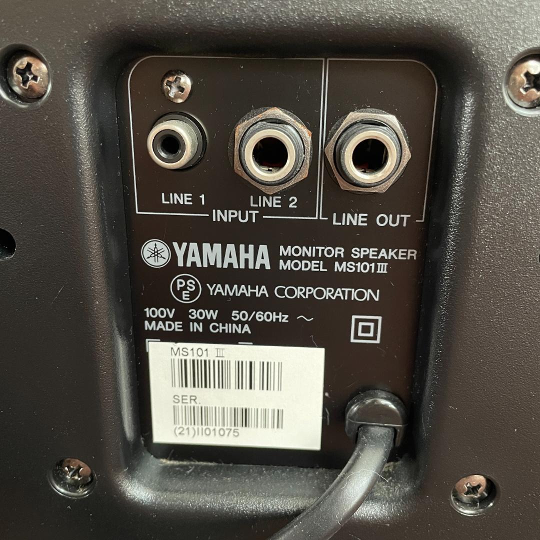 YAMAHA モニタースピーカー MS101III