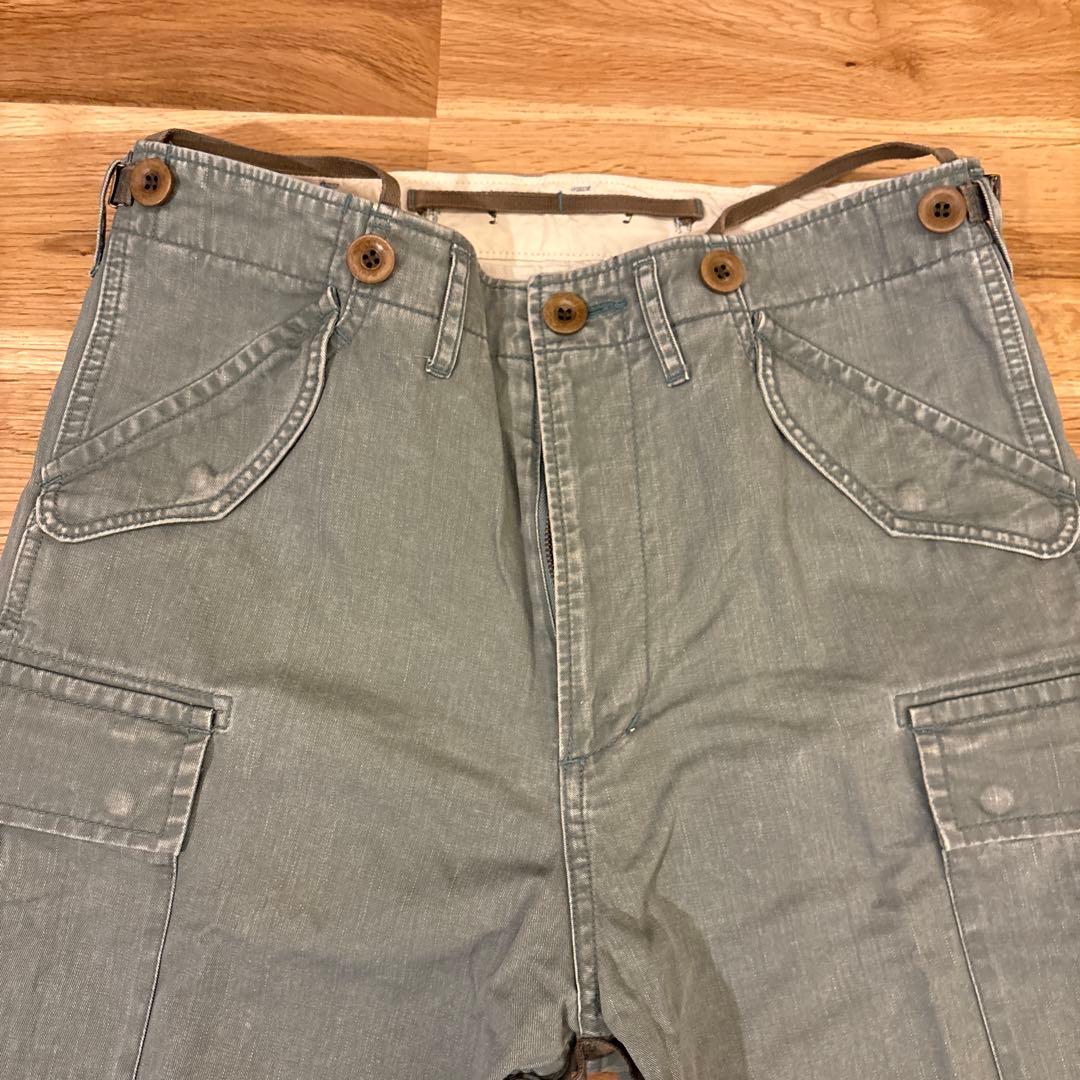 visvim カーキ カーゴショートパンツ 2 - メルカリ