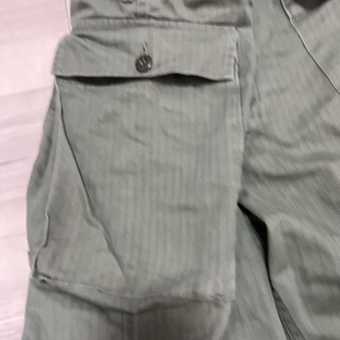 ヴィンテージ　40's USMC M-43 HBT 2ポケット カーゴパンツ