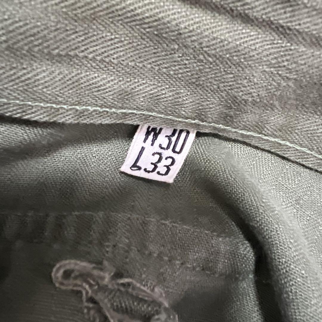 ヴィンテージ　40's USMC M-43 HBT 2ポケット カーゴパンツ