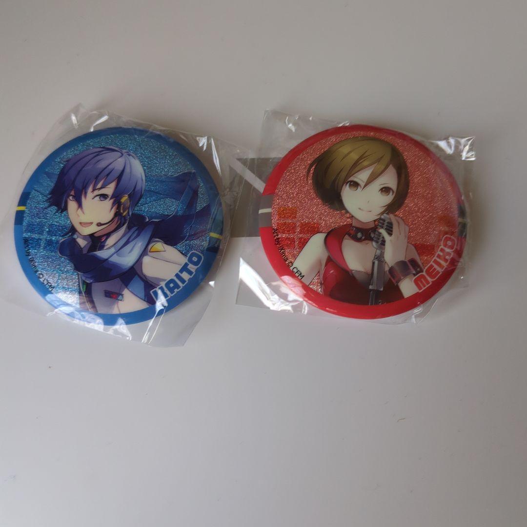 ボカロ MEIKO&KAITO マジミラ2019限定 缶バッジ カプセルトイ