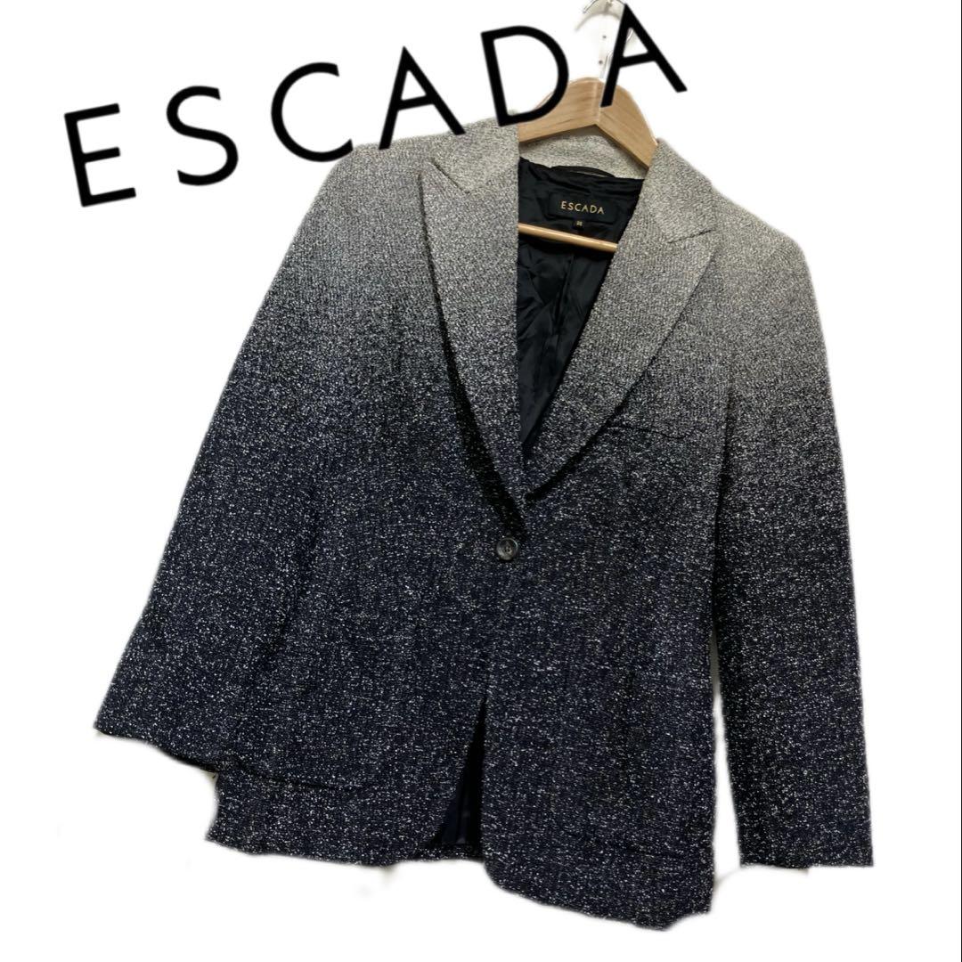 ESCADA グラデーション テーラードジャケット古着サイズ36