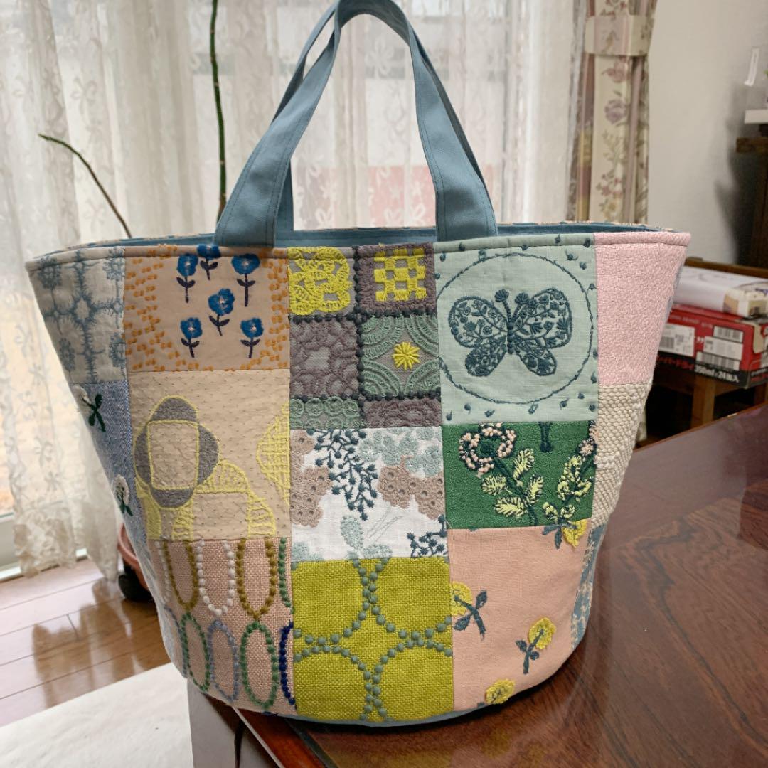 送料無料得価 専用 ミナ ペルホネン ハンドメイド バケツバッグ Lサイズ パッチワーク tyqho-m69618741058 SALE人気SALE