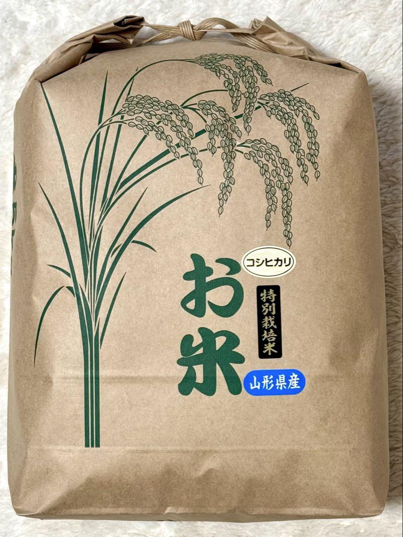 山形県産コシヒカリ 特別栽培米10kg 精米