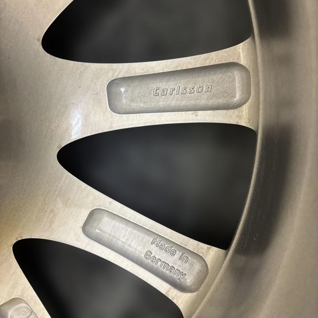 希少カールソン 1/11 19インチ 114.3 5穴8.5j、10j 2本 希少カールソン 1/11 19インチ 114.3 5穴8.5j、10j 2本