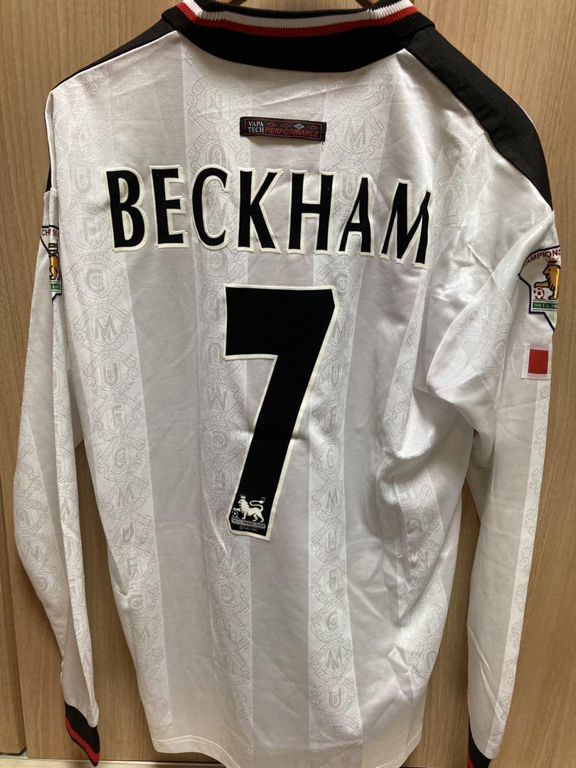 マンチェスター・ユナイテッド　ベッカム 7番 長袖　ユニフォーム　イングランド
