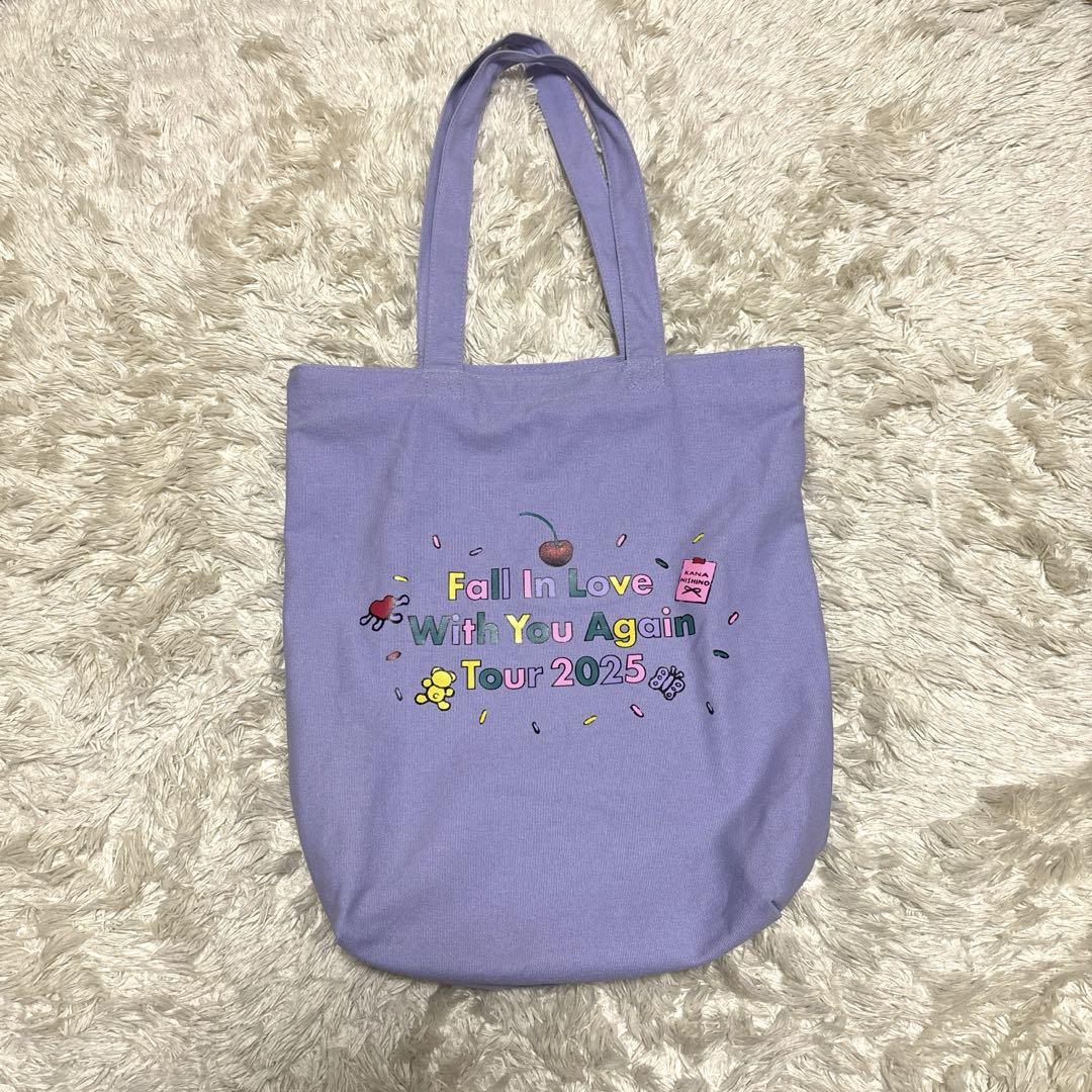 西野カナ　ファスナートートバッグ　purple 紫 西野カナ ファスナートート パープル - メルカリ