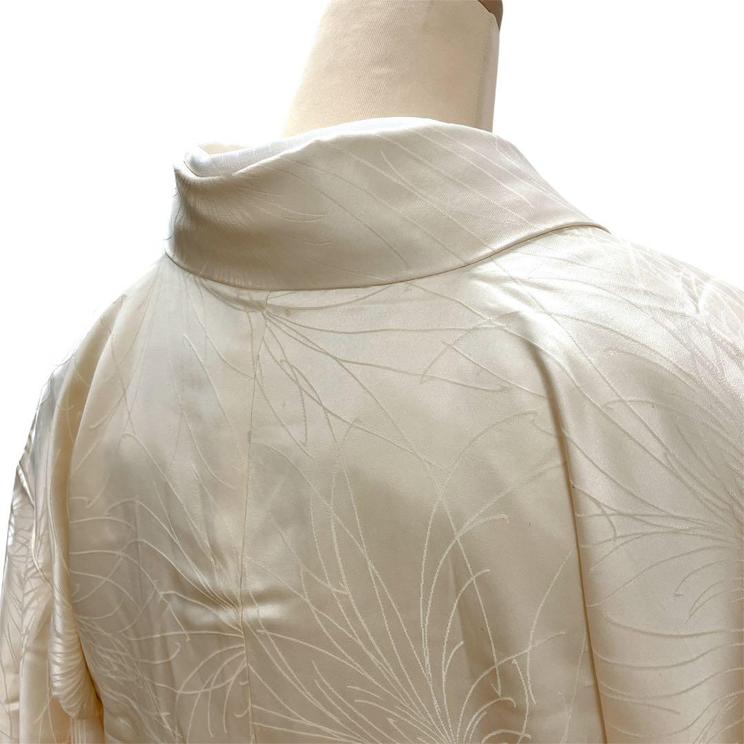 ◎mk-1831　色打掛・白無垢　掛下　婚礼衣装　花嫁衣裳　比翼衿　8-25