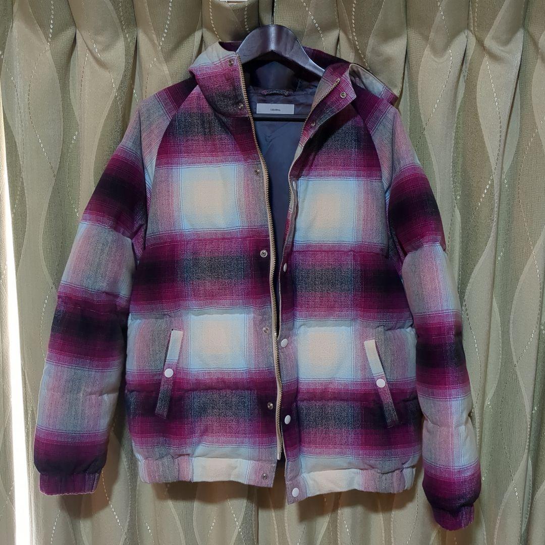 sugarhill　HERRINGBONE OMBRE DOWN JACKET