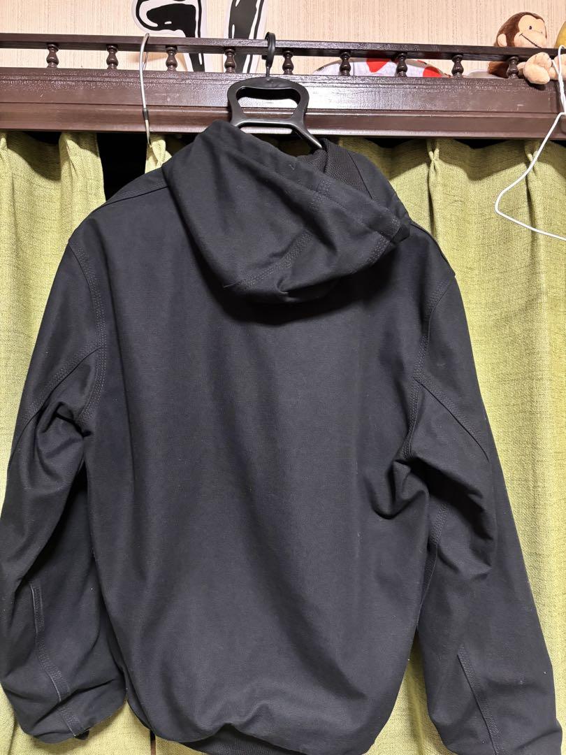 Carhartt フルジップパーカー 黒