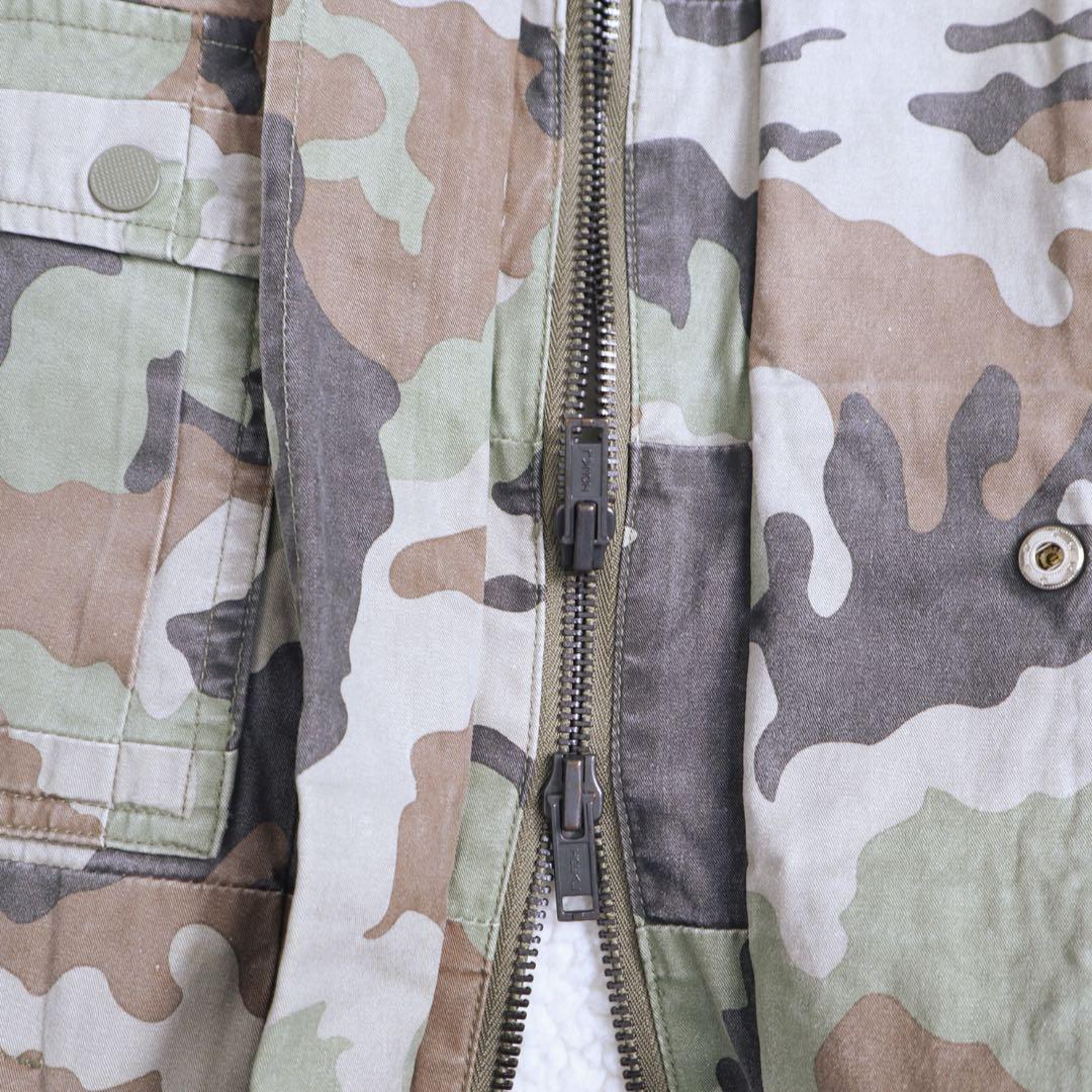 00s OLD STUSSY M65タイプ カモ柄 裏ボア ミリタリージャケット