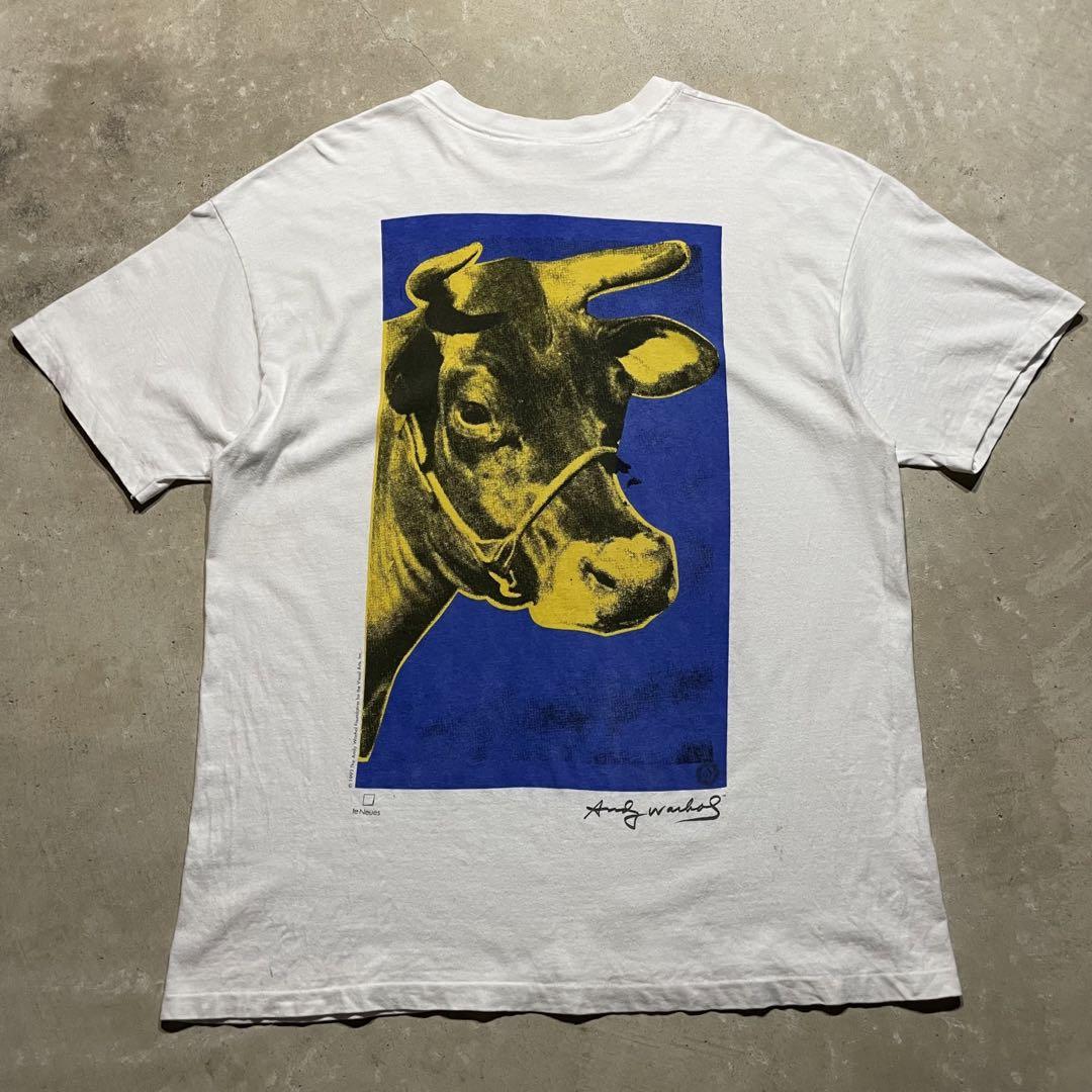 【希少】90's Andy Warhol アートTシャツ 90s' アンディーウォーホル アート Tシャツ vintage 古着 USA製