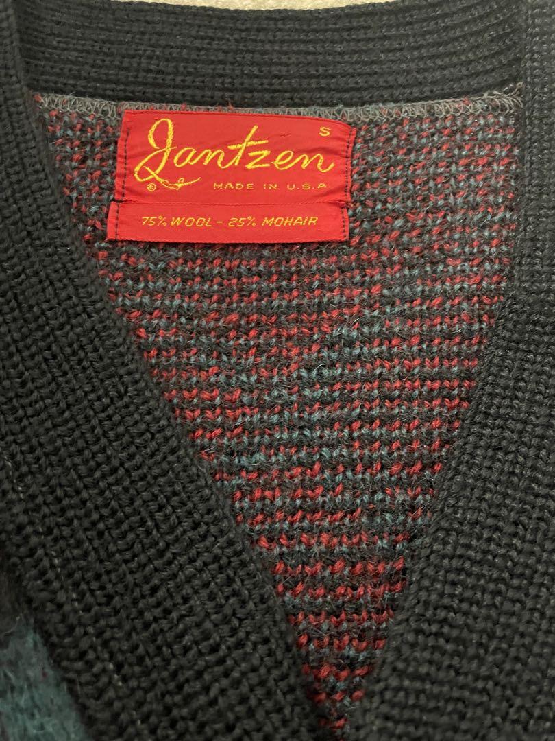 jantzen モヘアカーディガン　60s 赤タグ　激レア