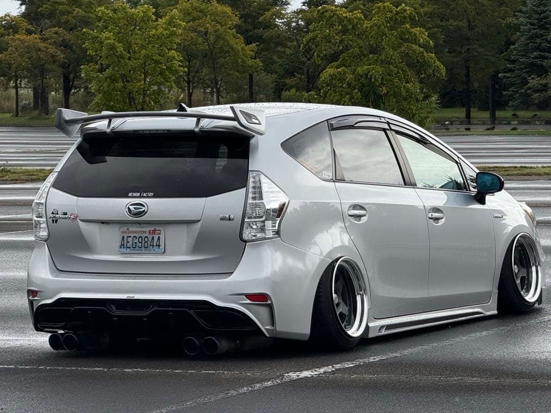 シルクブレイズ バンパー プリウスα ジャンク シルクブレイズ バンパー プリウスα ジャンク