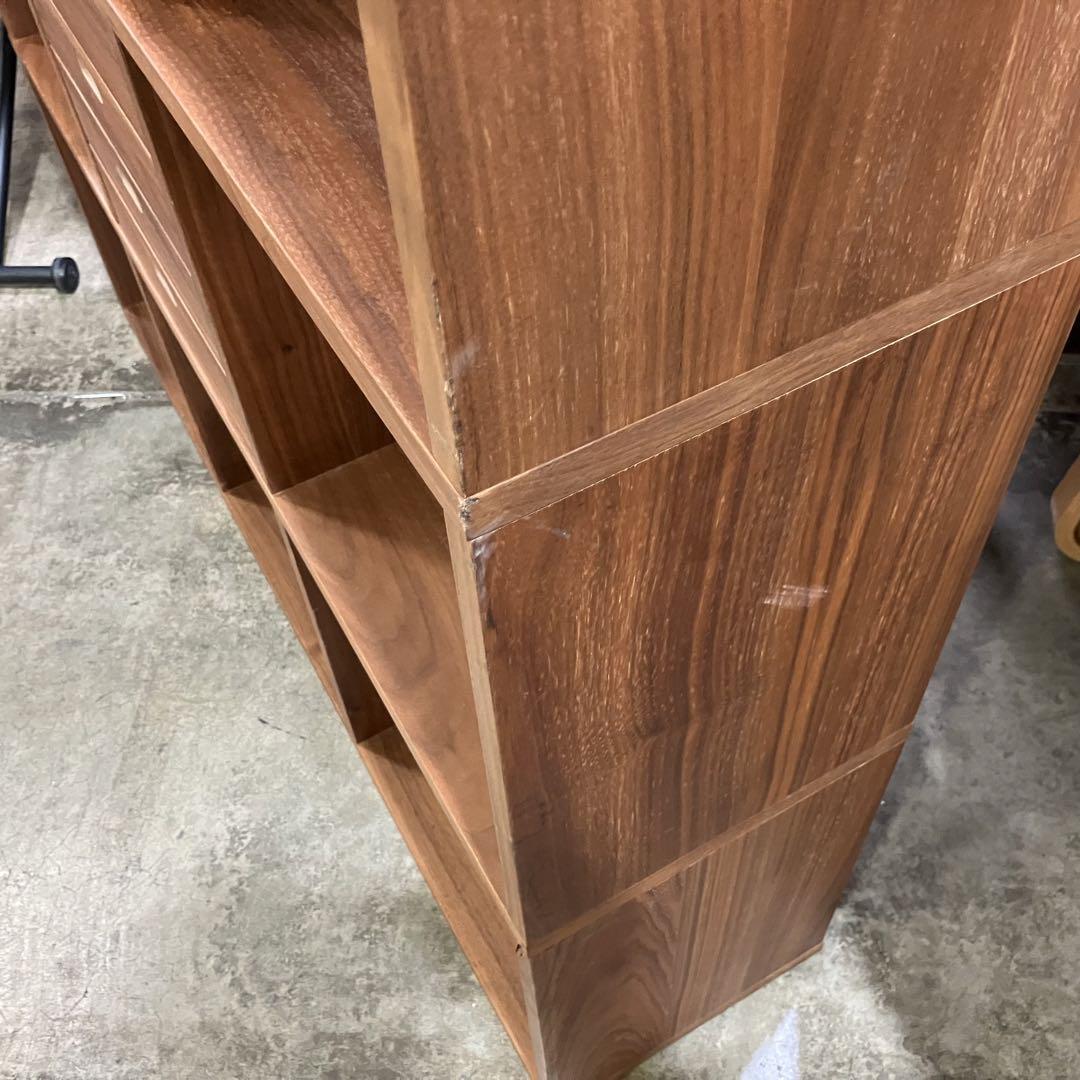 MUJI 無印良品スタッキングシェルフ 3段×3列 引き出し付き
