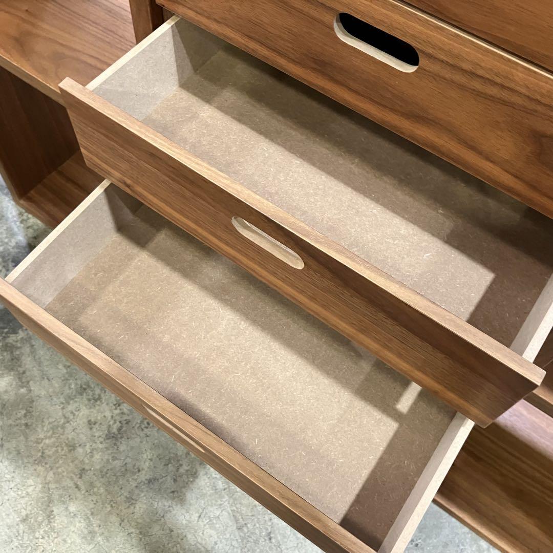 MUJI 無印良品スタッキングシェルフ 3段×3列 引き出し付き