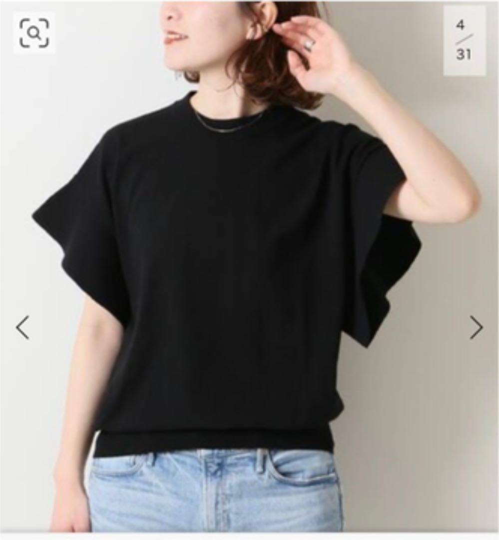 ⭐️未使用スピックアンドスパンCOOLフレアフレンチスリーブプルオー