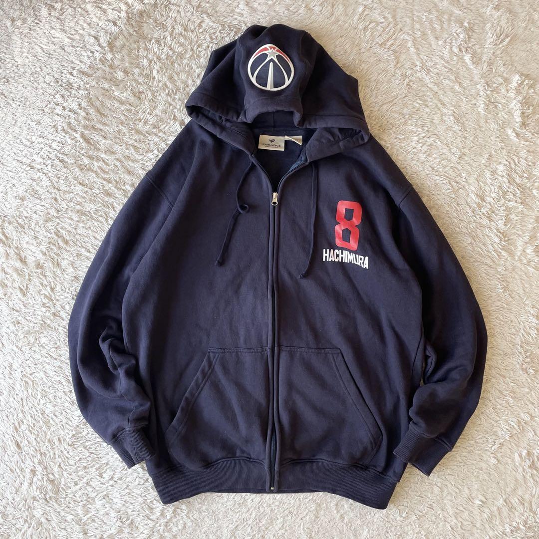 Fanatics HACHIMURA ジップアップパーカー M ネイビー