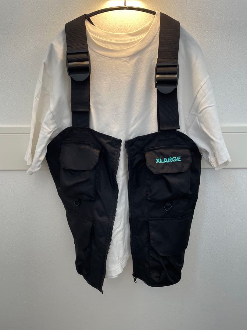 XLARGE ブラックベスト Pretty Boy stussy