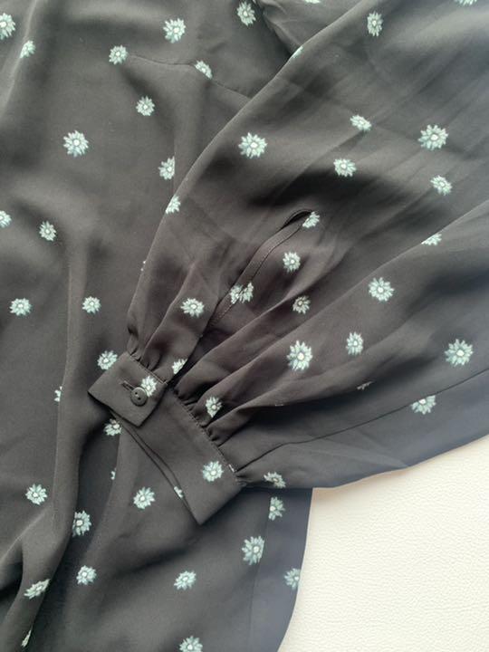 100%新品豊富な JUST 花柄 ロングワンピース マキシワンピース 黒 花柄ワンピース 春ワンピ ZFMO6-m69639079281 低価正規店