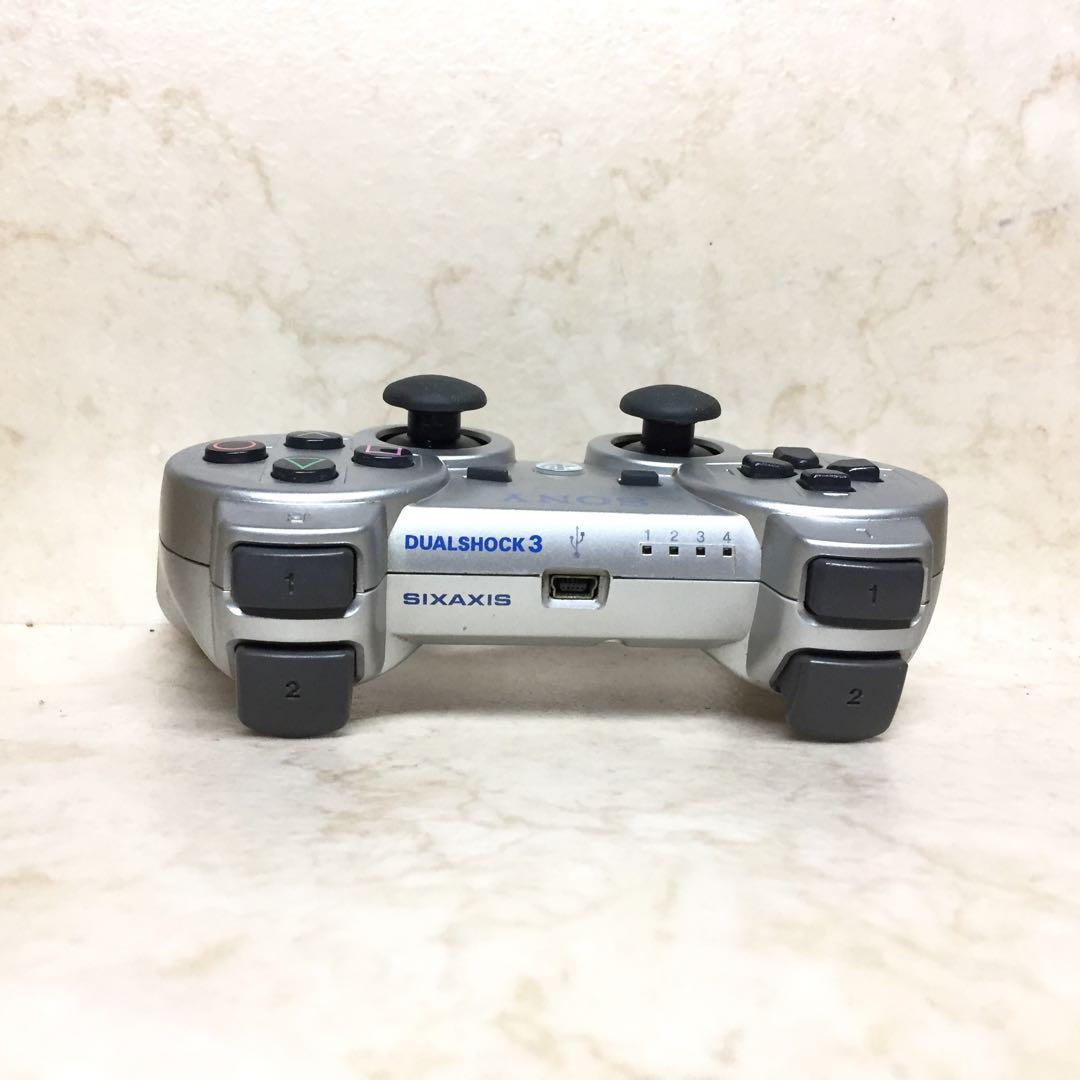 PS3 ワイヤレスコントローラ サテンシルバー Amazon | ワイヤレスコントローラ (DUALSHOCK3) サテン