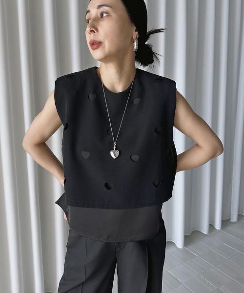 AMERI Vintage DOUBLE HEAT CUT HEART TOP