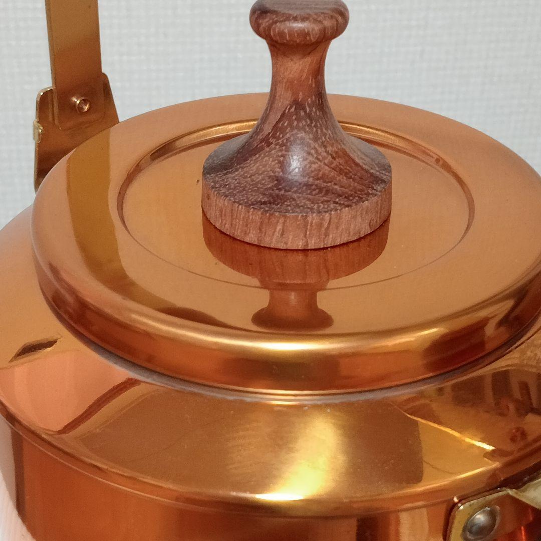 木製ハンドル付き