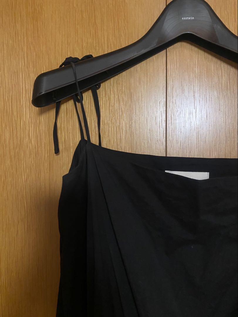 amoment SHIRRING LONG DRESS ワンピース