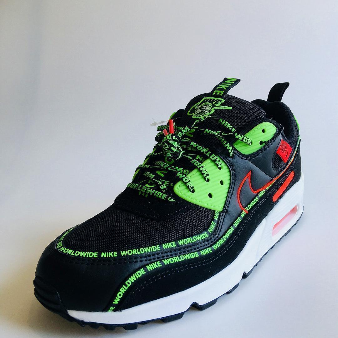 特価 ナイキ エアマックス90 WW ブラック ホワイト 28cm Y-523 | pick