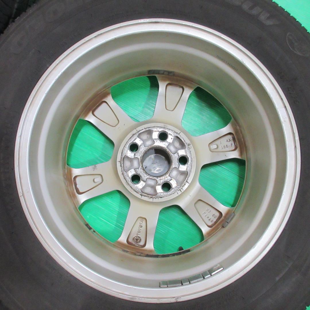 ヴァンガード純正 225/65R17 夏タイヤ ハリアー RAV4 トヨタ純正