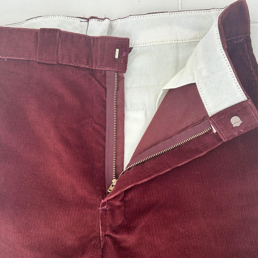 80s USA製Dickies 874 コーデュロイ　パンツ　チビタグ　32