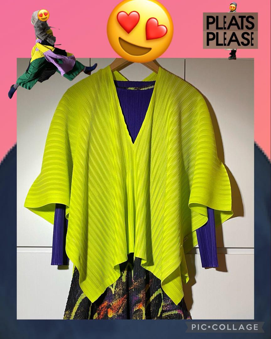 メーカー包装済】 ISSEY MIYAKE プリーツプリーズ アンサンブル サイズ ...