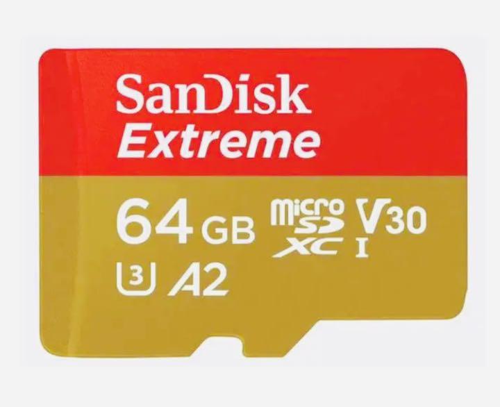 4K 対応 マイクロsd microSD 64GB エクストリーム