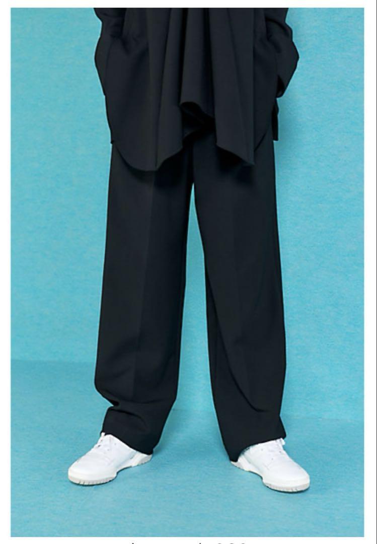 ENFOLD STRAIGHT-TAILORED TROUSERS