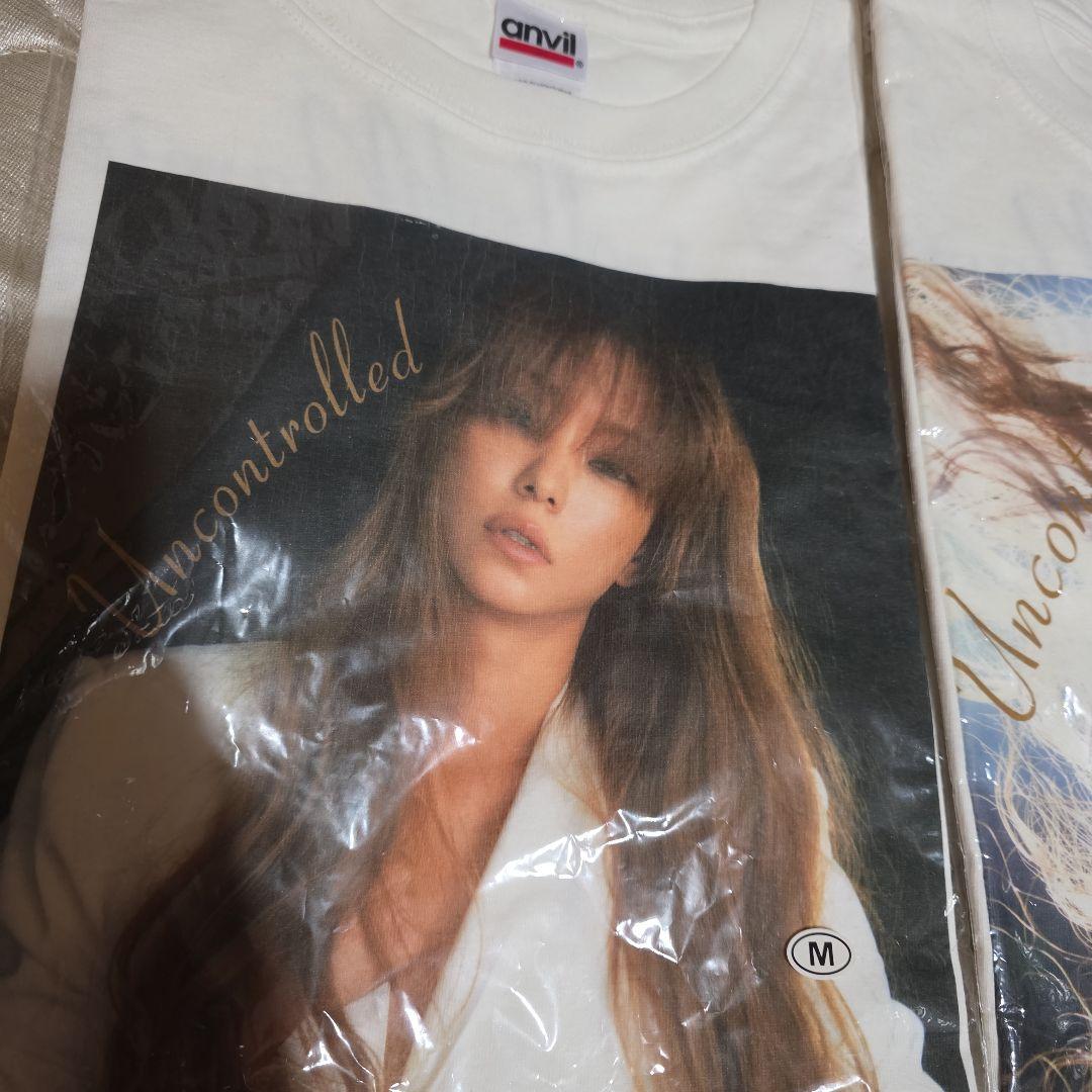 【非売品】安室奈美恵 Uncontrolled 購入特典 Tシャツ 新品未開封 Mサイズ 安室奈美恵 20th ANNIVERSARY プロモーション用 Tシャツ
