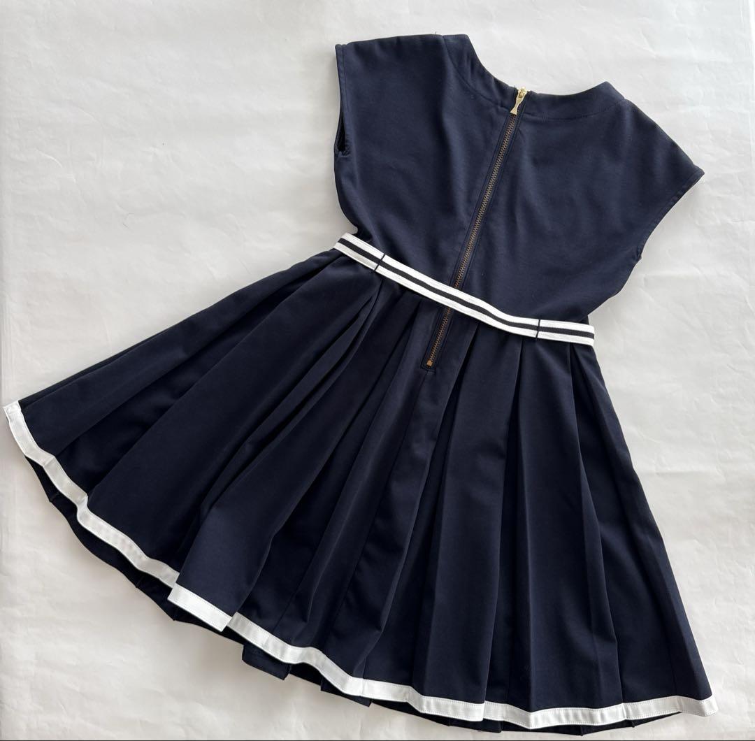 美品♪ケイトスペードニューヨーク ワンピース ネイビー 120