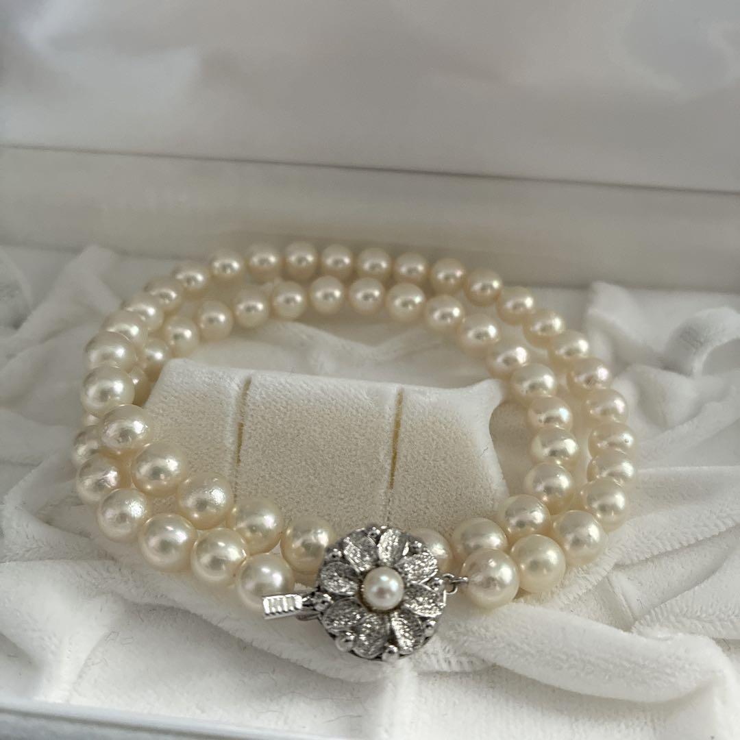 MIKIMOTO/テリ最強 ミキモト アコヤ あこや パール ネックレス