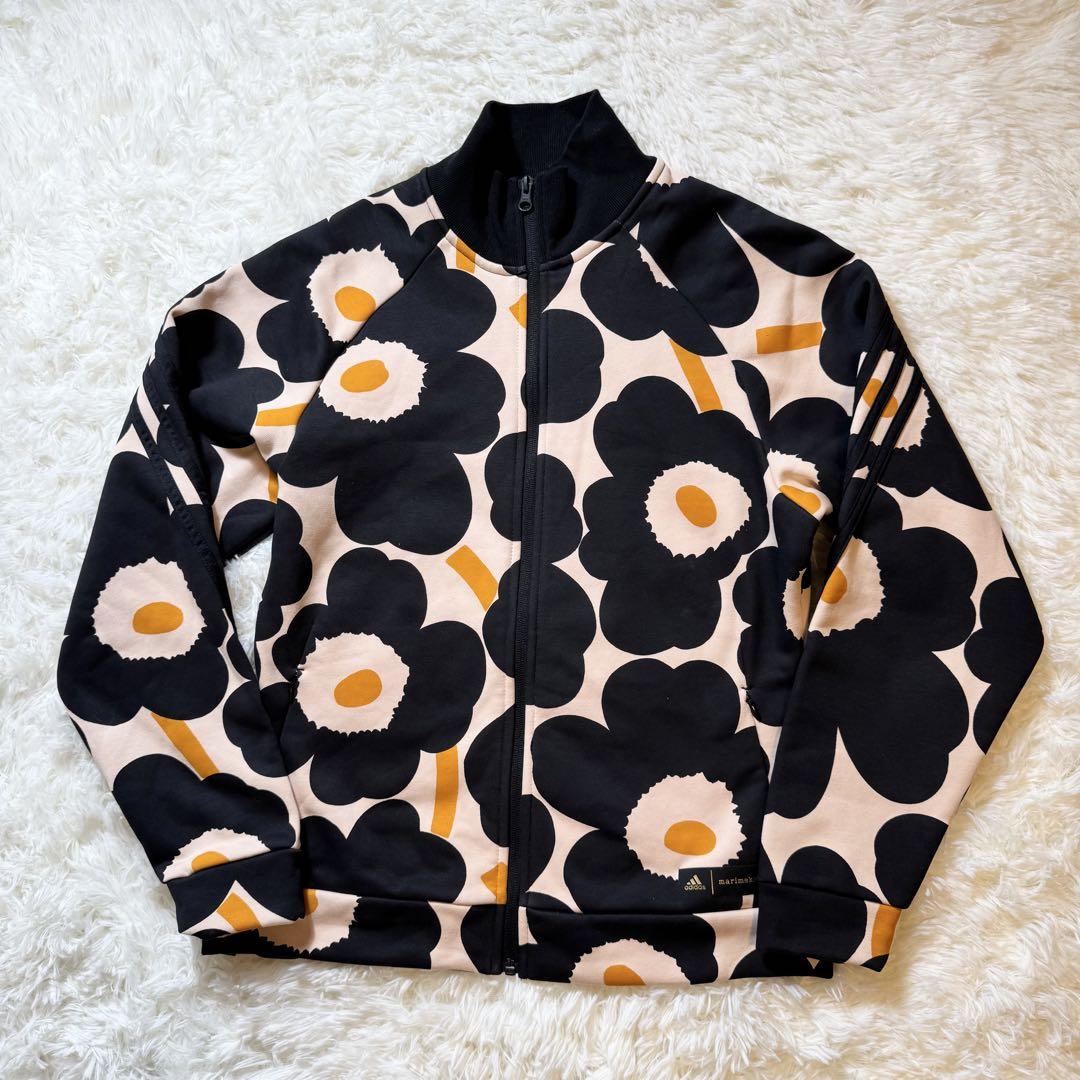 希少 adidas marimekko ジャージ トラックジャケット ウニッコ柄 アディダス マリメッコ コラボ ジャージ トラックジャケット
