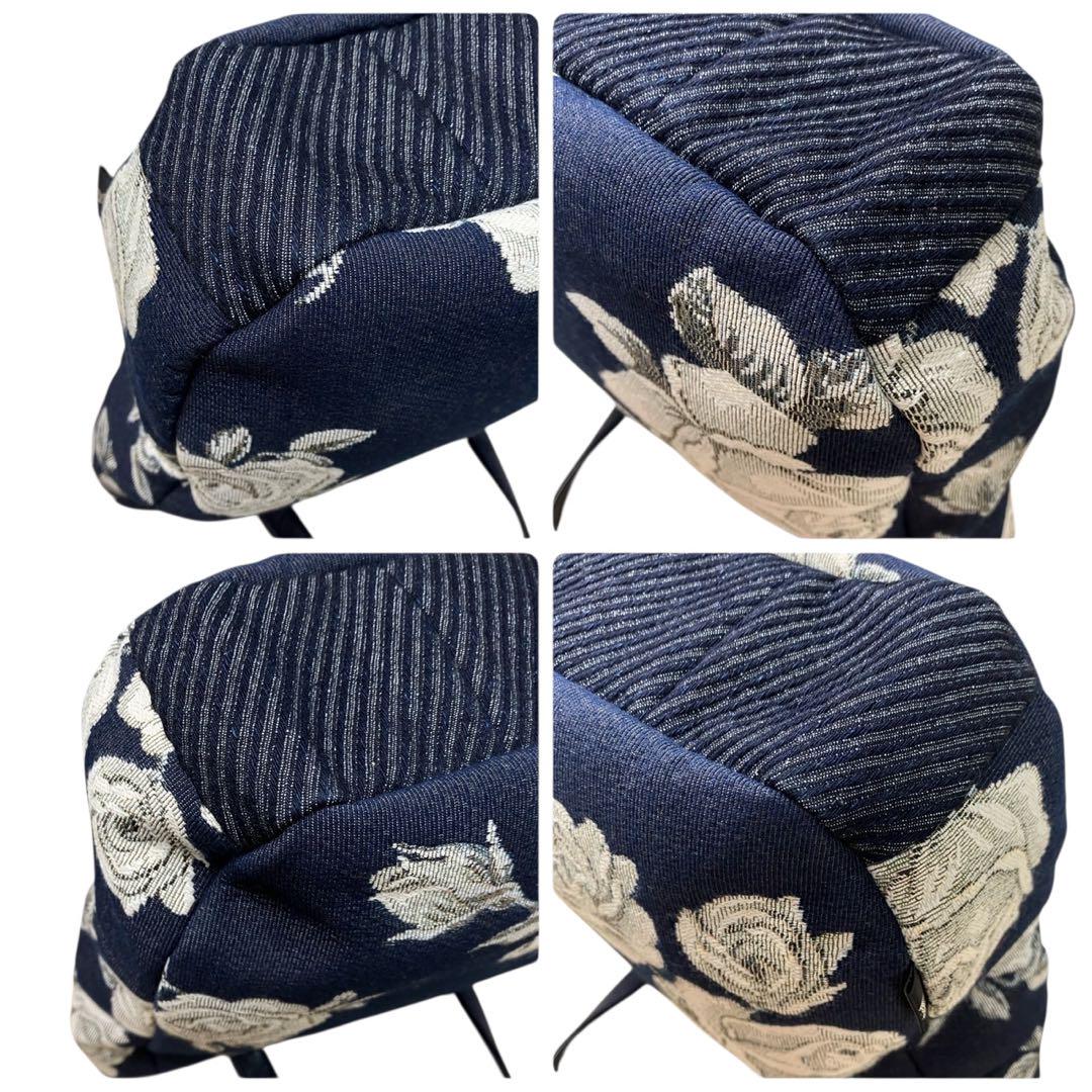【美品】Think Bee シンクビー　トートバッグ　ハンドバッグ　ローズ　花柄